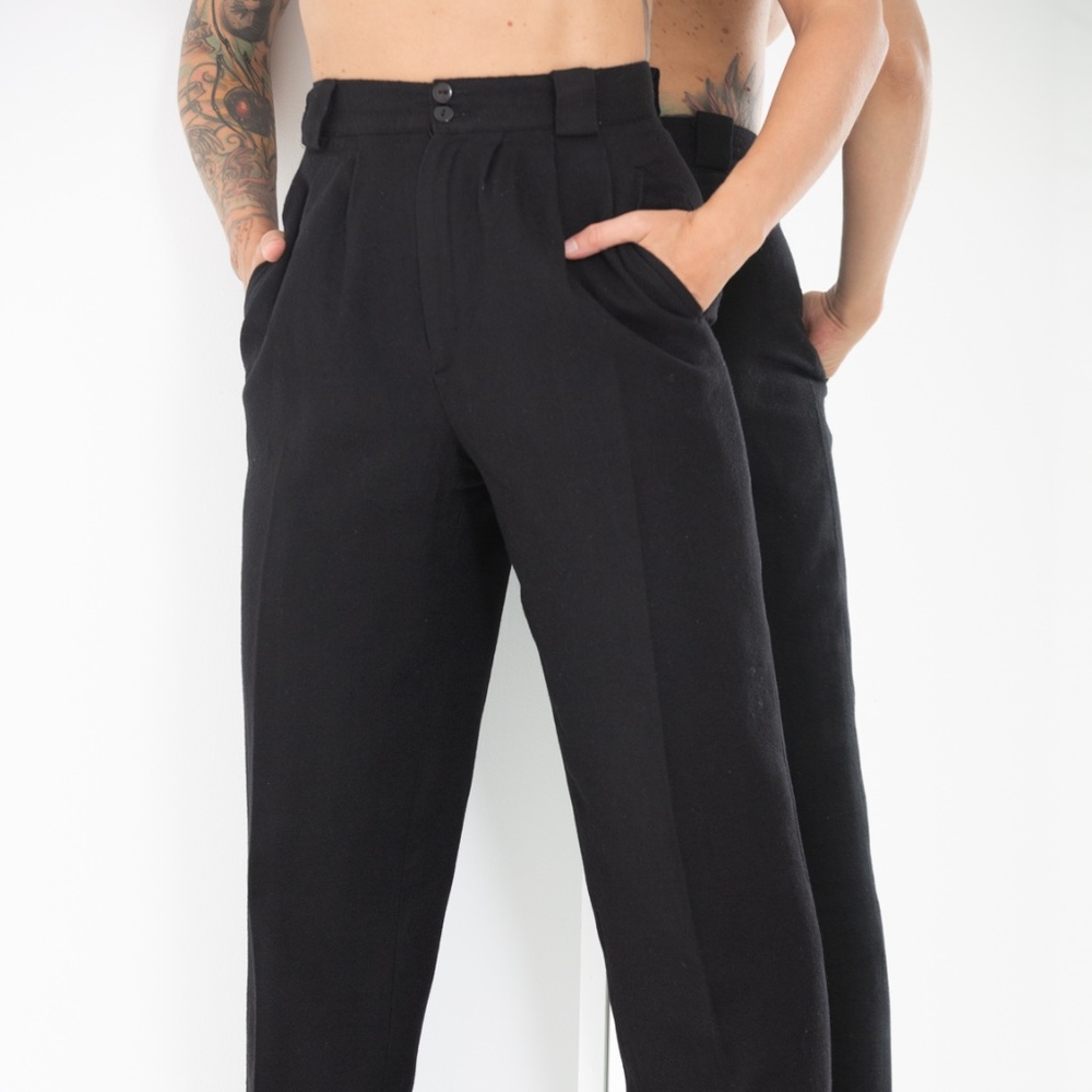 Herman Geist, vintage, high waist trousers